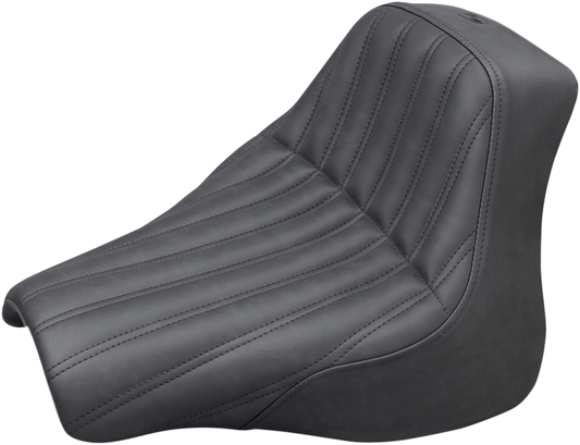 SADDLEMEN Knuckle Renegade™ Solo Seat - Black - FX '18-'20 818-28-0023