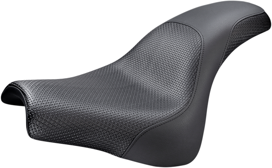 SADDLEMEN Profiler™ Basketweave Seat - Black - FXFB '18-'20 818-28-147
