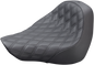 SADDLEMEN Renegade™ Solo Seat - Lattice Stitched - Black - FL/FX '18-'24 818-27-002LS