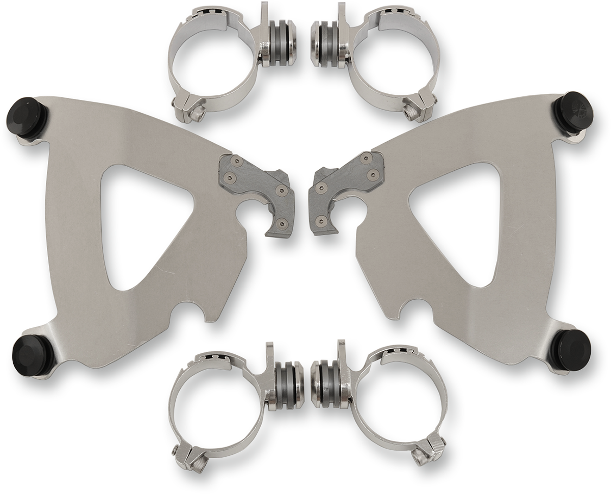MEMPHIS SHADES Road Warrior Mounting Kit - Polished - FX MEK2029