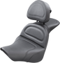 SADDLEMEN Explorer Seat - w/ Driver Backrest - FL/FX '18-'24 818-27-030