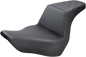 SADDLEMEN Step-Up Seat - Rear Lattice Stitch - Black 818-29-173
