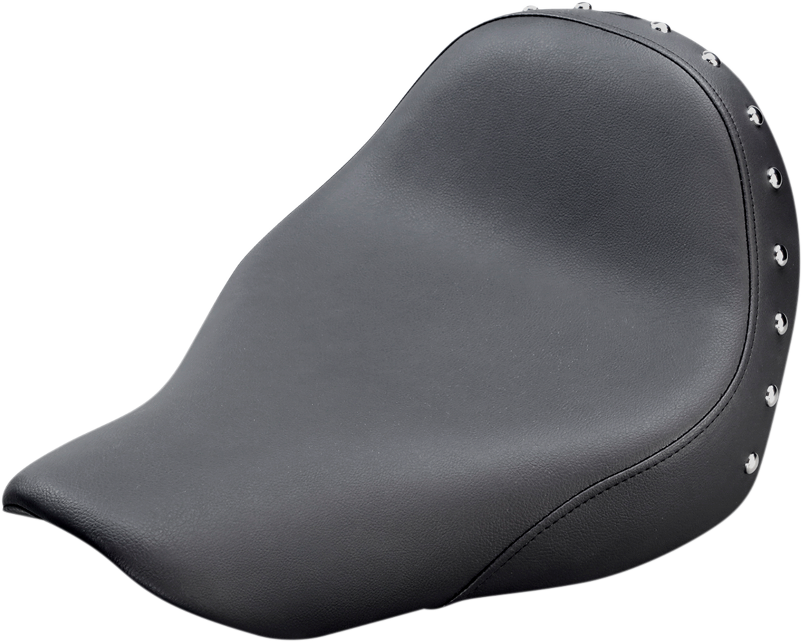 SADDLEMEN Seat - Renegade™ Solo - Black - Studded - FL/FX '18-'24 818-29-001