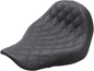 SADDLEMEN Renegade™ Solo Seat - Lattice Stitched - Black - FL/FX '18-'24 818-29-002LS