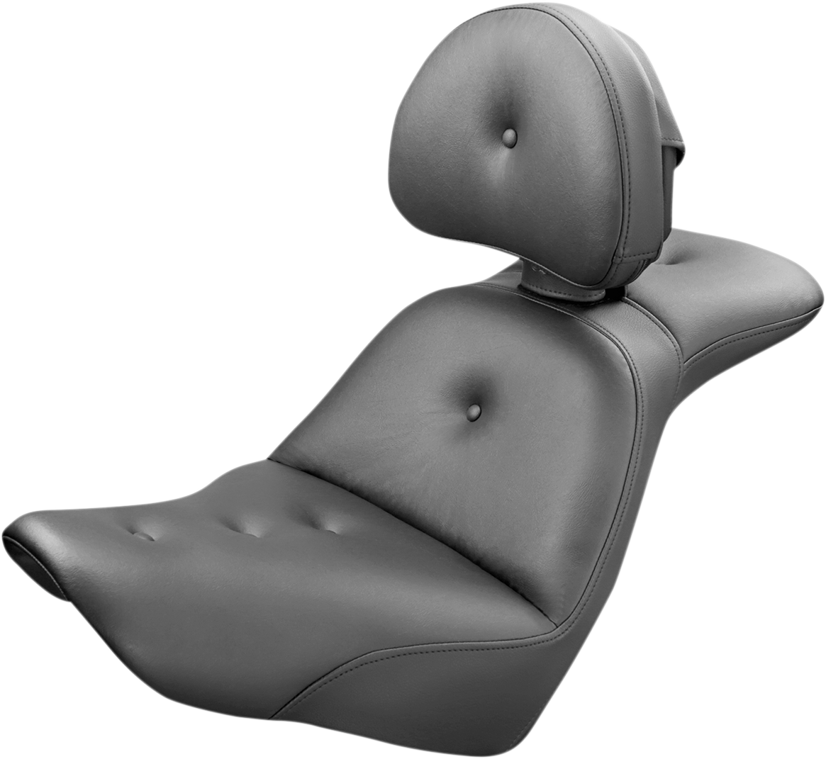 SADDLEMEN Explorer RoadSofa™ Seat - with Backrest - FL/FX '18-'23 818-29-030RS