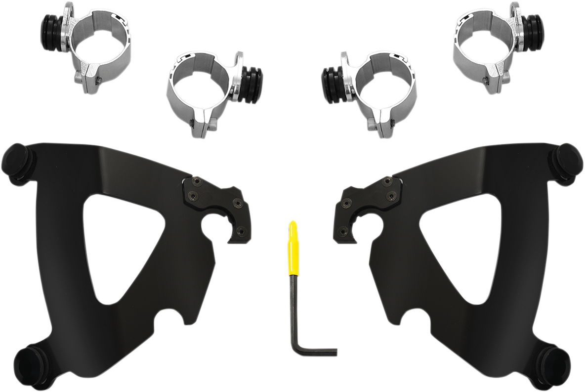 MEMPHIS SHADES Road Warrior Mounting Kit - Black - FX MEB2030