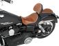 SADDLEMEN Seat - Renegade™ Lariat Solo - Smooth - Brown - Dyna 806-04-0041B