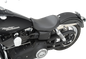 SADDLEMEN S3 Super Slammed Seat - Solo - Black - Dyna '06-'17 806-04-002D
