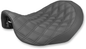 SADDLEMEN Renegade™ Solo Seat - Lattice Stitched - Black - Dyna '06-'17 806-04-002LS