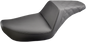 SADDLEMEN Step-Up Seat - Rear Lattice Stitched - Black - FXD 896-04-173