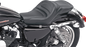 SADDLEMEN Seat - Explorer™ - Without Backrest - Stitched - Black - XL '04-'20 807-03-029