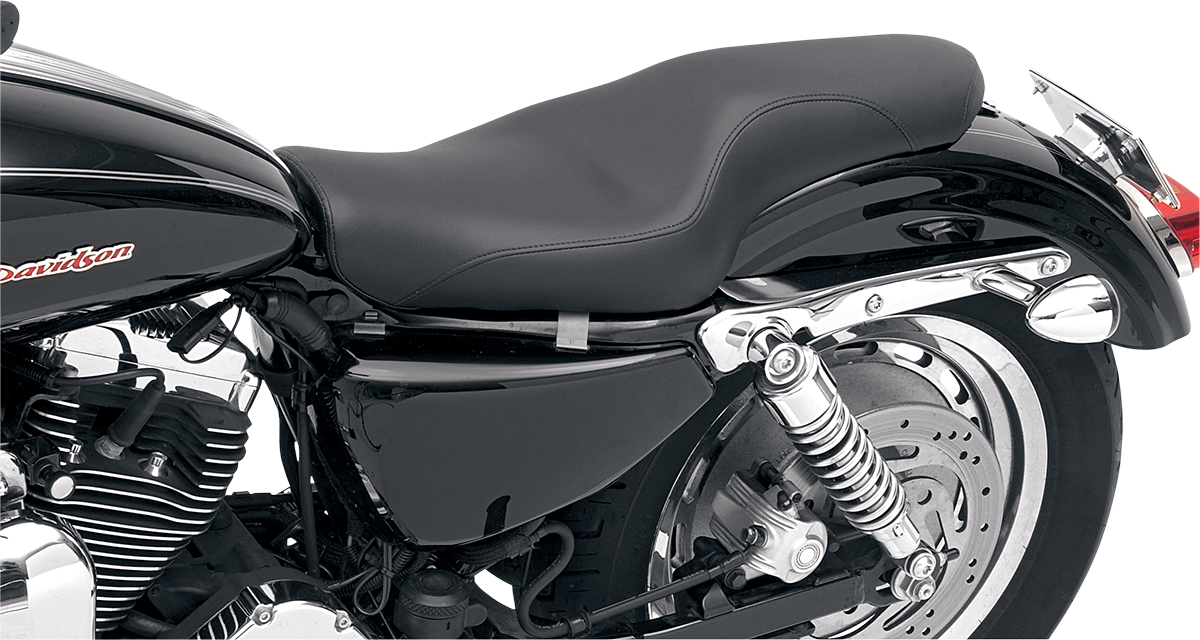 SADDLEMEN Seat - Profiler™ - Black - Smooth - Sportster '04-'20 807-03-047