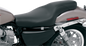 SADDLEMEN Seat - Profiler™ - Black - Smooth - Sportster '04-'22 807-11-047