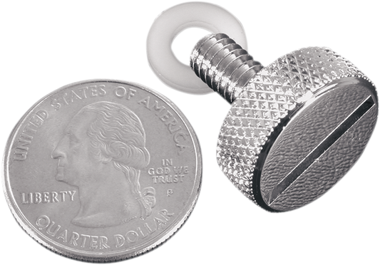 MUSTANG 1/4"-28 Thumbscrew - Includes Washer 78044