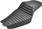 SADDLEMEN Step-Up Seat - Front Tuck-n-Roll - Black - XL 807-11-171
