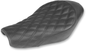 SADDLEMEN Renegade™ Solo Seat - Lattice Stitched - Black - XL '04-'20 807-11-002LS