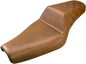 SADDLEMEN Step-Up Seat - Rear Lattice Stitch - Brown - XL 807-11-173BR