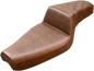 SADDLEMEN Step-Up Seat - Rear Lattice Stitch - Brown - XL 807-03-173BR