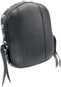 MUSTANG Bracket-Style Sissy Bar Pad - Studded w/ Conchos Pads - 7.5" x 9" 75312