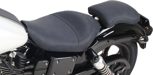 SADDLEMEN Detachable Pillion Pad - Saddlehyde S3 - Contoured - Brushed - 9" SA1021