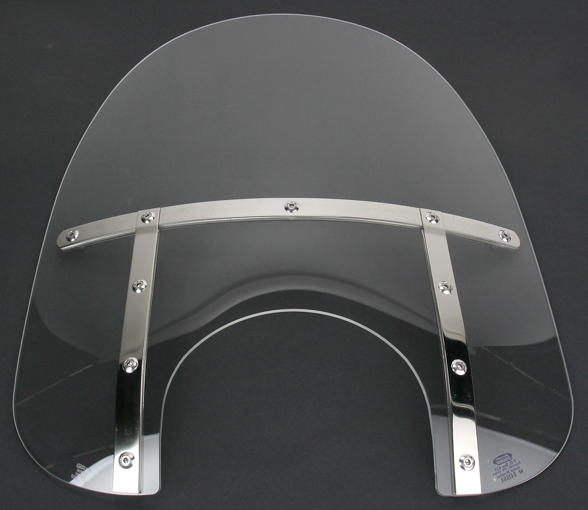 MEMPHIS SHADES Fats Windshield - 19" - Headlight - Clear MEM3710
