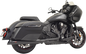 BASSANI XHAUST Road Rage 2:1 Exhaust - Black - Challenger 8H18SB