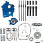 S&S CYCLE Cam Chest Kit with Plate - Gear Drive - Water Cooled - 465 Cam - Black Pushrods - M8 310-1009A