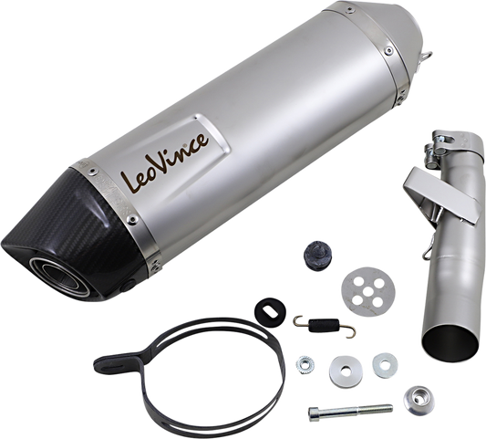 LEOVINCE LV One Evo Slip-On Muffler - Stainless Steel - NC750 14189EU