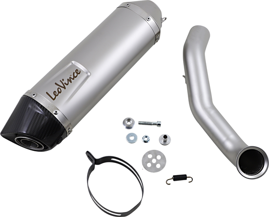 LEOVINCE LV One Evo Muffler - Stainless Steel 14302EU