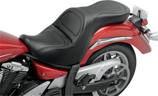 SADDLEMEN Seat - Explorer™ - without Backrest - Stitched - Black - XVS1300 Y07-13-029