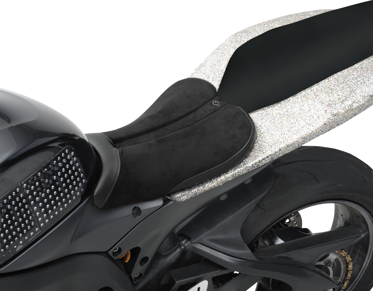 SADDLEMEN Gel Channel™ Sport Seat - Black - GSXR 600/750 0810-0808