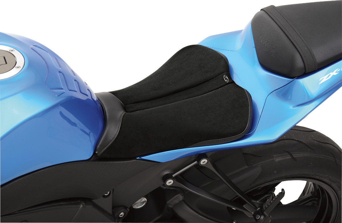 SADDLEMEN Gel Channel™ Sport Seat - Black - ZX 6/10 0810-0835