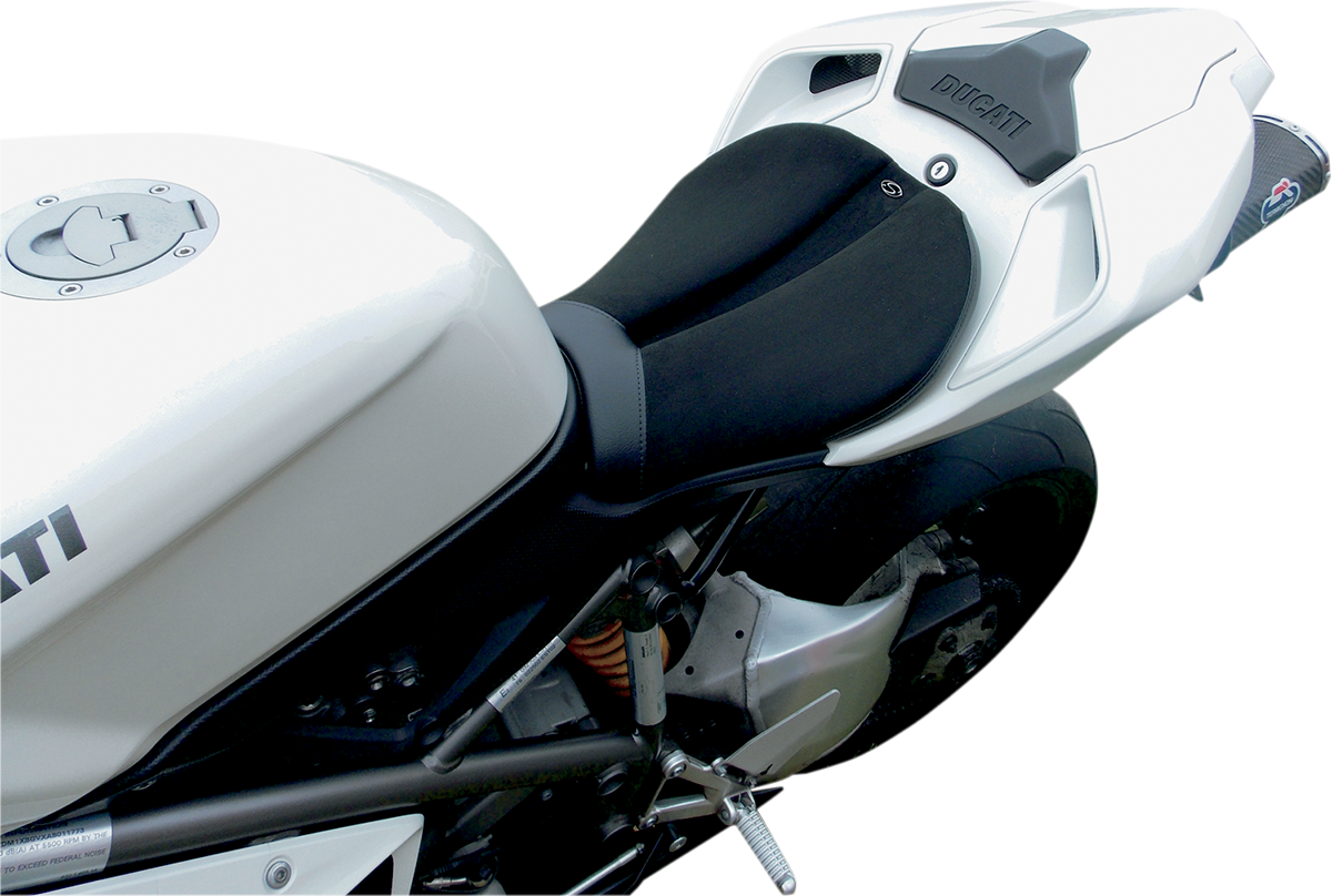 SADDLEMEN Gel Channel™ Sport Seat - Black - Ducati 848/1098 0810-D012
