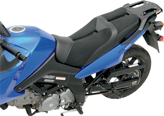 SADDLEMEN Gel Channel™ Sport Seat - Black - VStrom 0810-S015