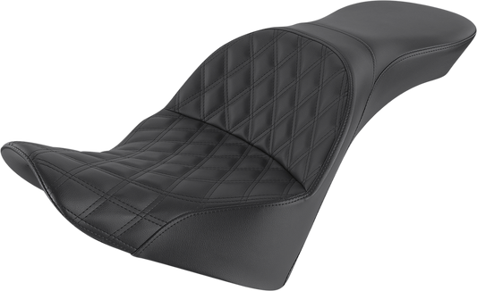 SADDLEMEN Explorer Seat - Lattice Stitched - FL '18-'20 818-33-029LS