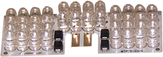 CUSTOM DYNAMICS LED Fender Tip Boards - Red GEN-FT-R-RUN