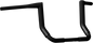 KHROME WERKS Buck-50 Handlebar - FLH - 10" - Black 300710