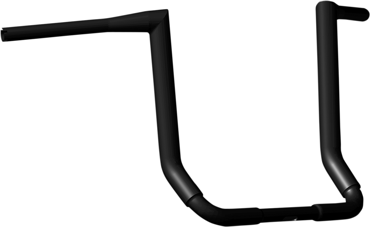 KHROME WERKS Buck-50 Handlebar - FLH - 14" - Black 300714