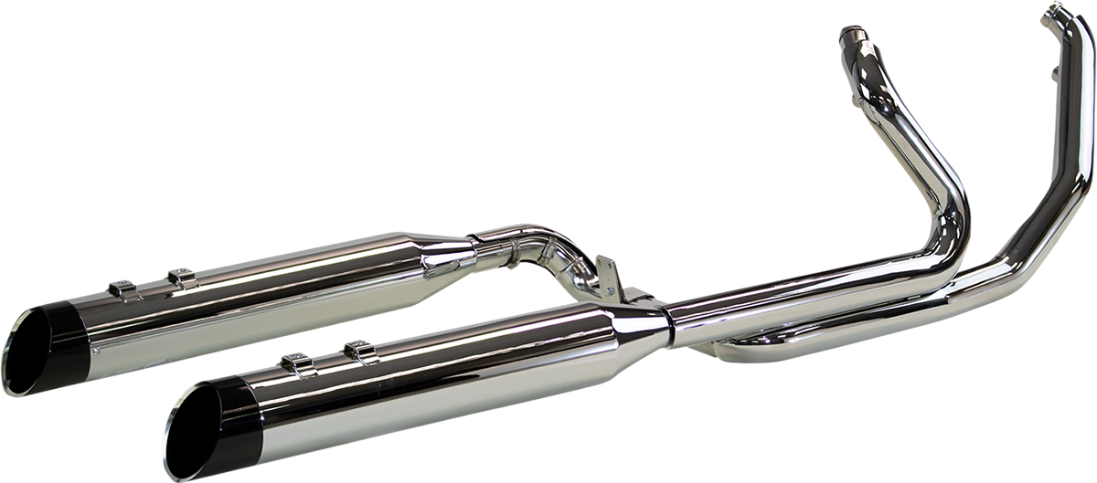 KHROME WERKS 2-Into-2 Two-Step Crossover Header System - Chrome - FL 200435