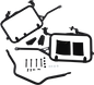 GIVI Side Case Mount - Yamaha PLO2145MK