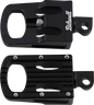 BILTWELL Punisher Foot Pegs - Classic - Black 7005-203-01
