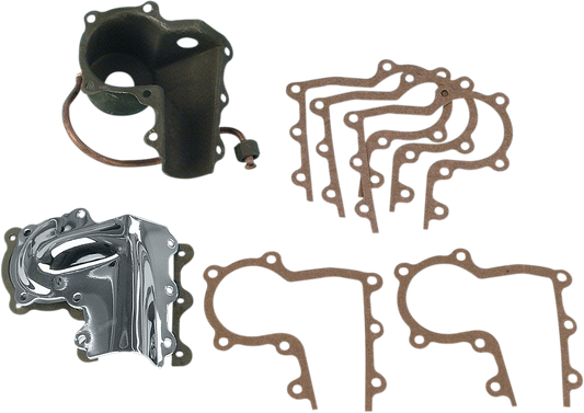 JAMES GASKET Front Intake and Rear Exhaust Rocker Cover Gasket - '38-'47 Knucklehead JGI-17535-38