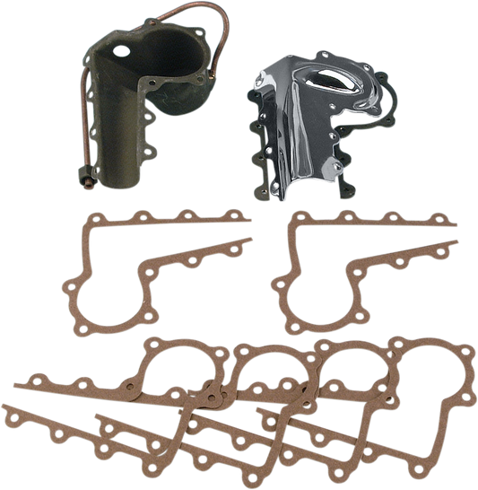 JAMES GASKET Front Exhaust Rocker Cover Gasket - '38-'47 Knucklehead JGI-17539-38
