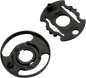 BILTWELL Gringo S/Lane Splitter Base Plate - Gen 2 - Black - Pair 0034-24