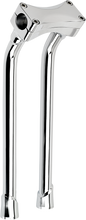 BILTWELL Murdock O/S Risers - Pullback - 14" - Chrome 6414-105-14