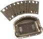 JAMES GASKET Felt Pad - Panhead JGI-17507-48