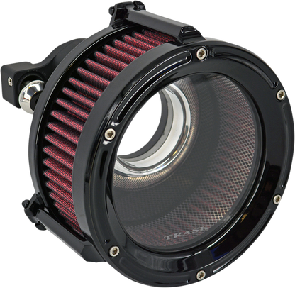 TRASK Assault Charge High-Flow Air Cleaner - Gloss Black TM-1022GBK