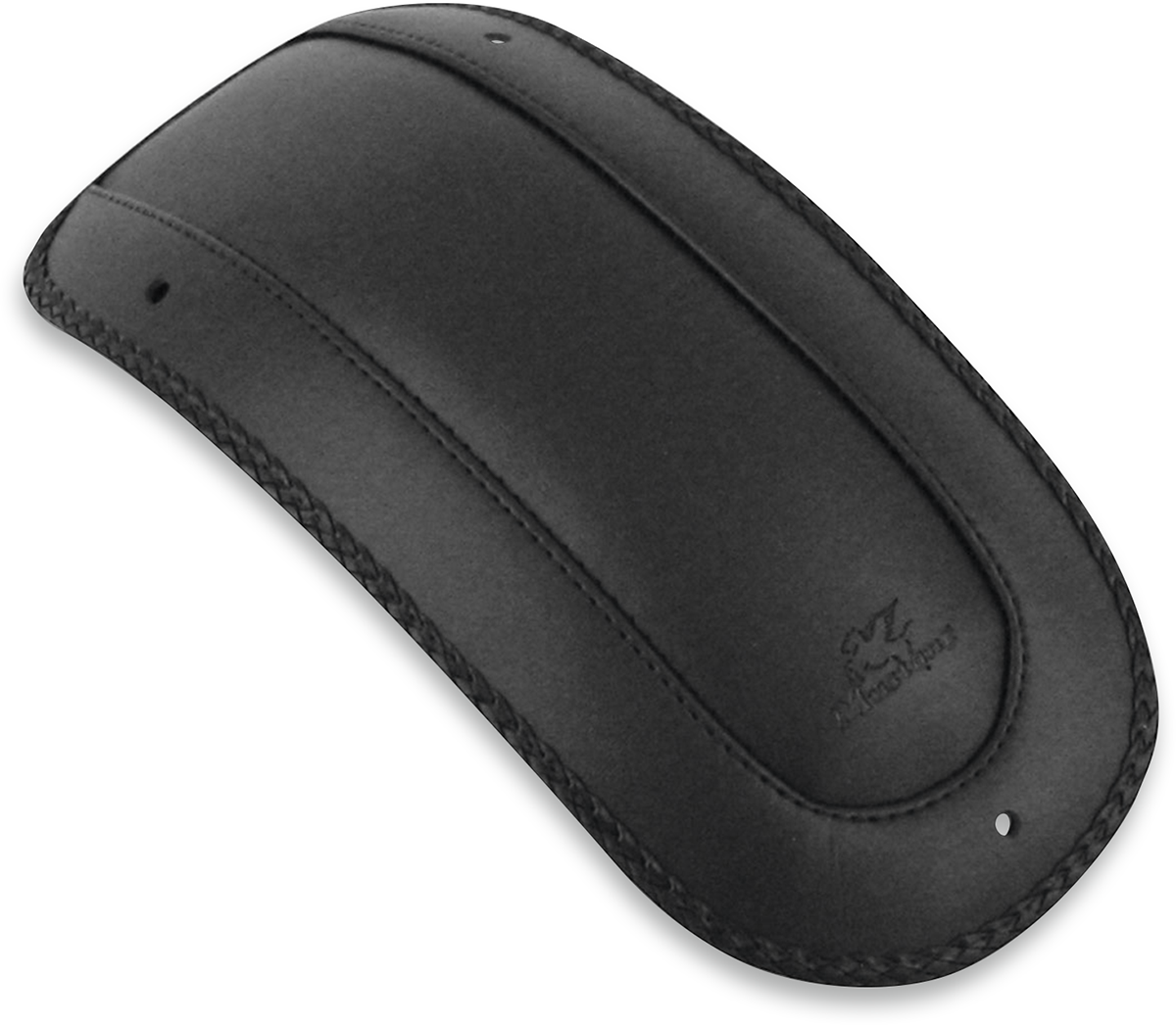 MUSTANG Fender Bib - Smooth - Black - HD Softail '06-'17 78117