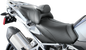 SADDLEMEN Adventure Tour Seat - Standard - Lumbar Backrest - Black - R1200GS '13-'23 0810-BM33R