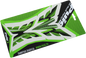 PUIG HI-TECH PARTS Tank Pad - Radikal - Green 6292V